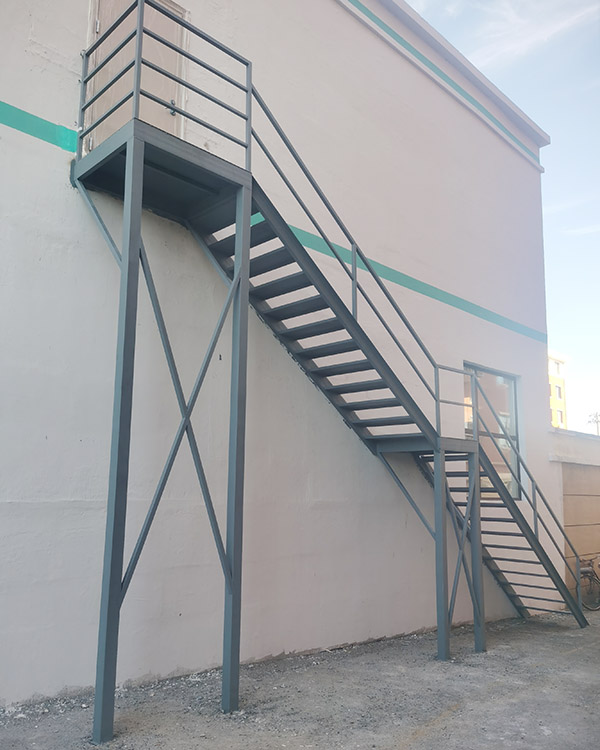 消防樓梯-金屬制品加工制作02